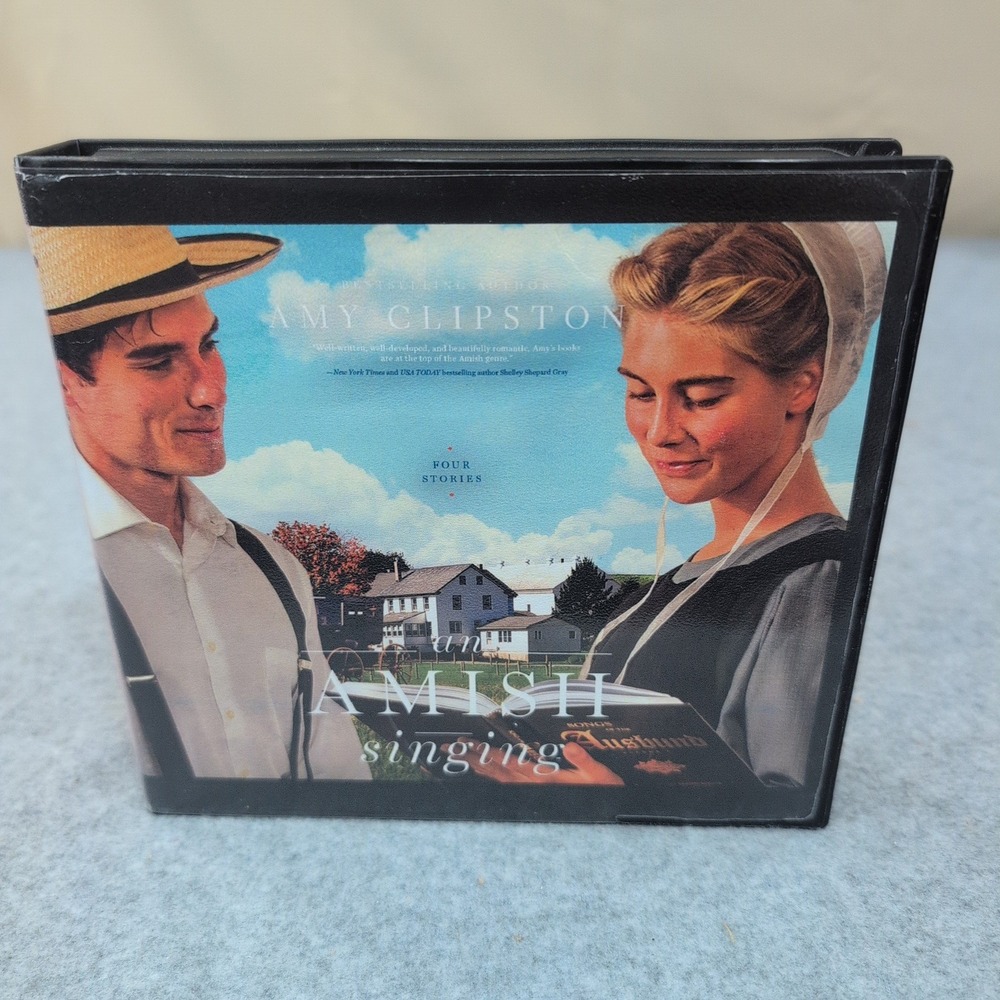 An Amish Singing Amy Clipston Unabridged Audiobook 8 CD Set Lauren Berst Romance